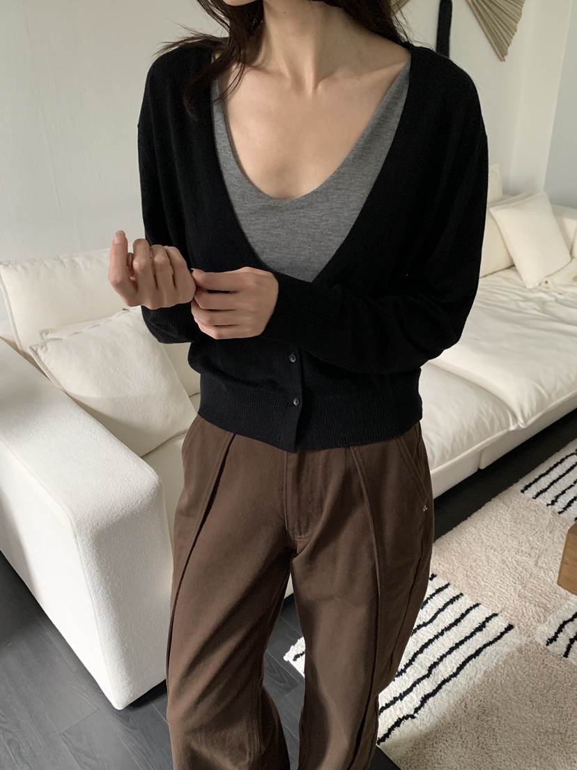 ATHEA東大門實拍女裝新款真品休閑熱賣推薦針織衫不含內搭ATHEA針織衫