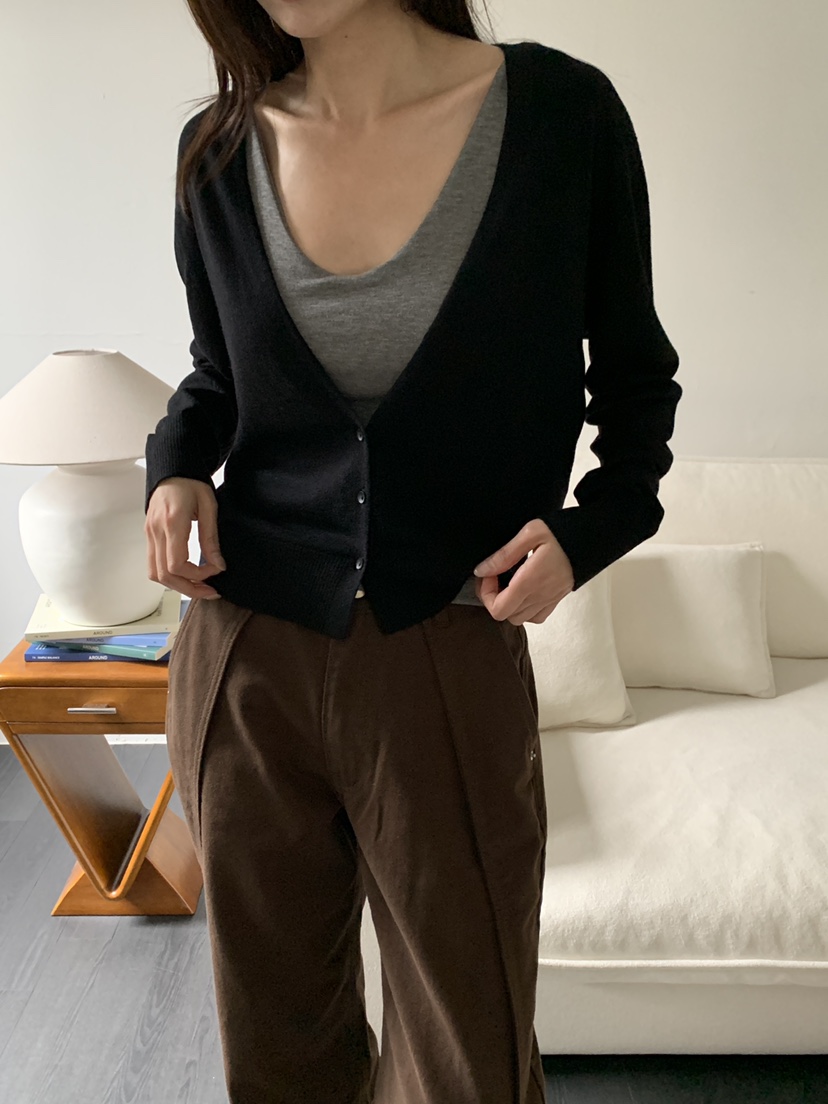 ATHEA東大門實拍女裝新款真品休閑熱賣推薦針織衫不含內搭ATHEA針織衫圖色2