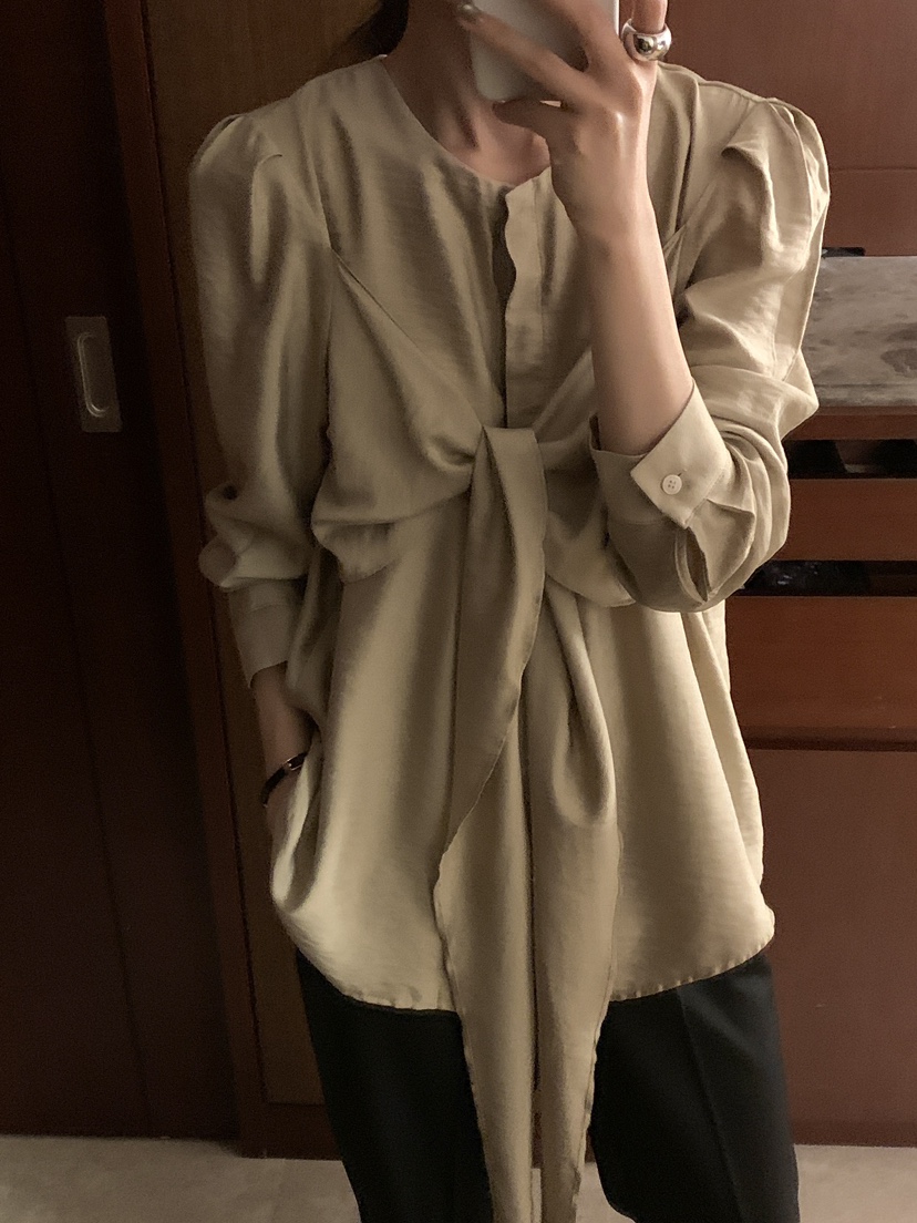 FRILL-T/DADA韓國代購女裝新款時尚熱賣真品襯衫蕾絲衫FRILL-T/DADA襯衫/蕾絲衫
