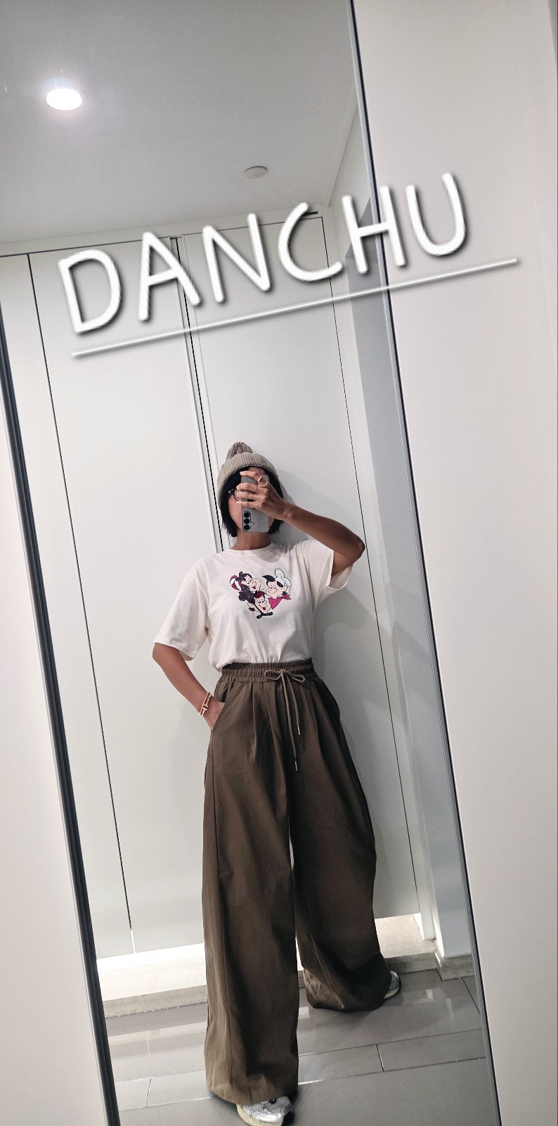 DANCHU韓國代購女裝新品時尚真品休閑人氣熱賣推薦T恤DANCHUT恤
