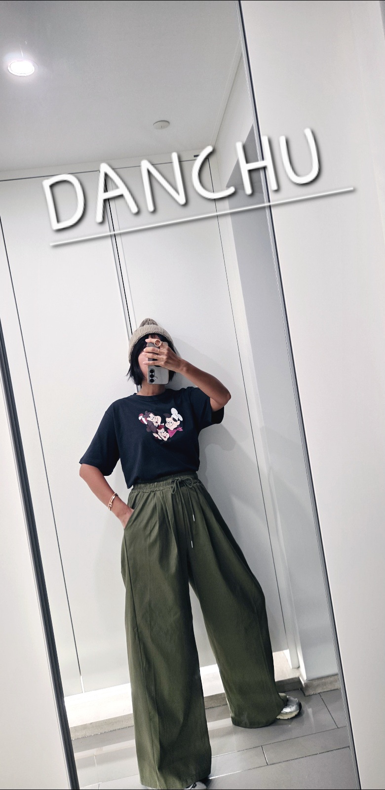DANCHU韓國代購女裝新品時尚真品休閑人氣熱賣推薦T恤DANCHUT恤