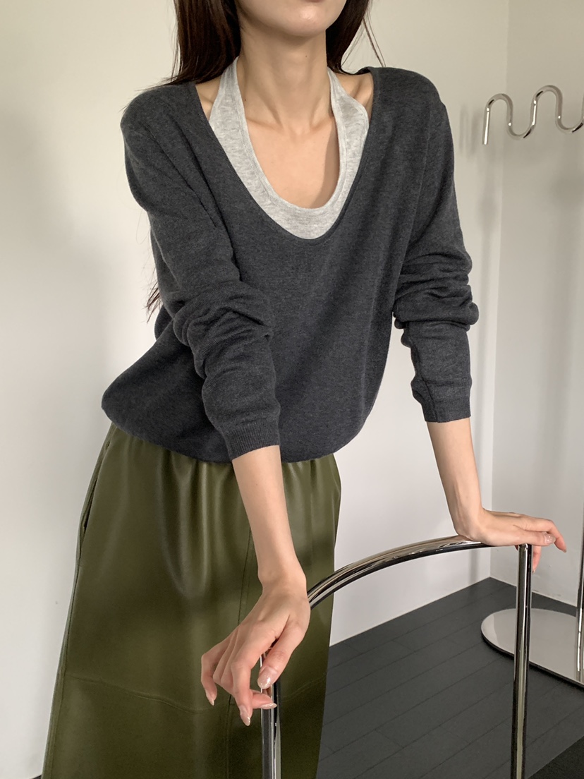 ATHEA東大門直郵女士新品人氣時尚熱賣真品休閑推薦針織衫ATHEA針織衫圖色2