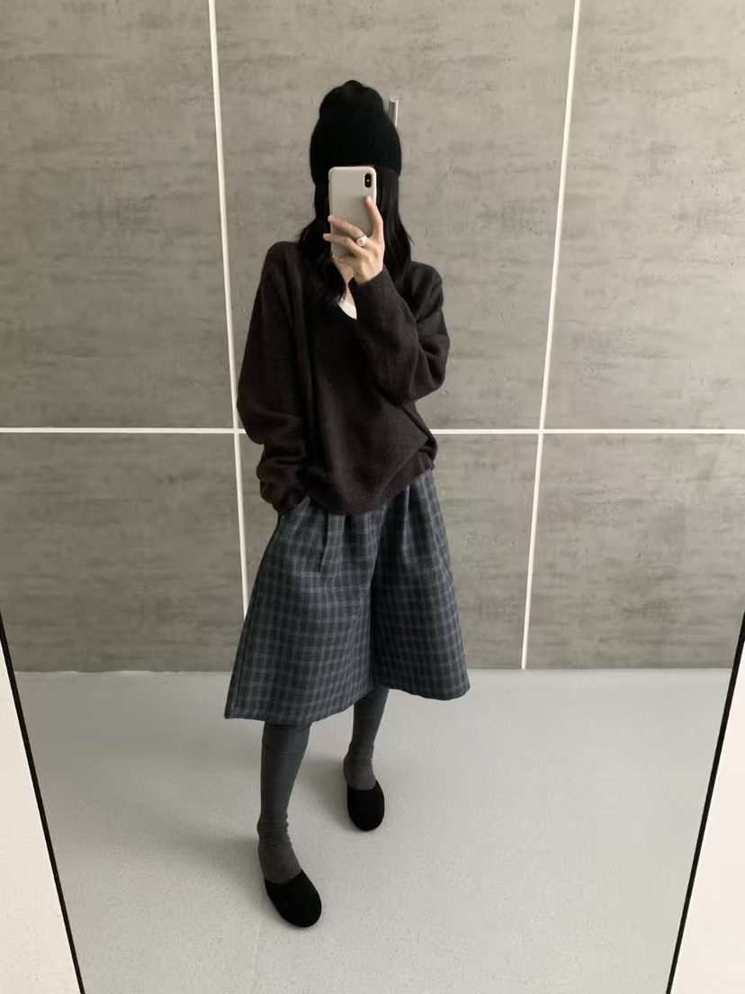 BONHEUR東大門實拍女士新款熱賣真品人氣推薦時尚針織衫U領BONHEUR針織衫