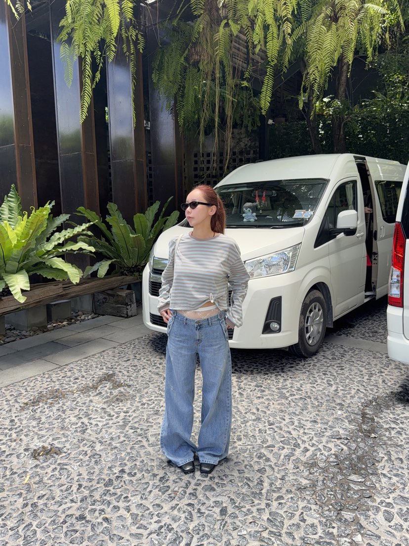 SUNDER MARKET韓國代購女裝新品真品人氣熱賣休閑長袖T恤SUNDER MARKET長袖T恤