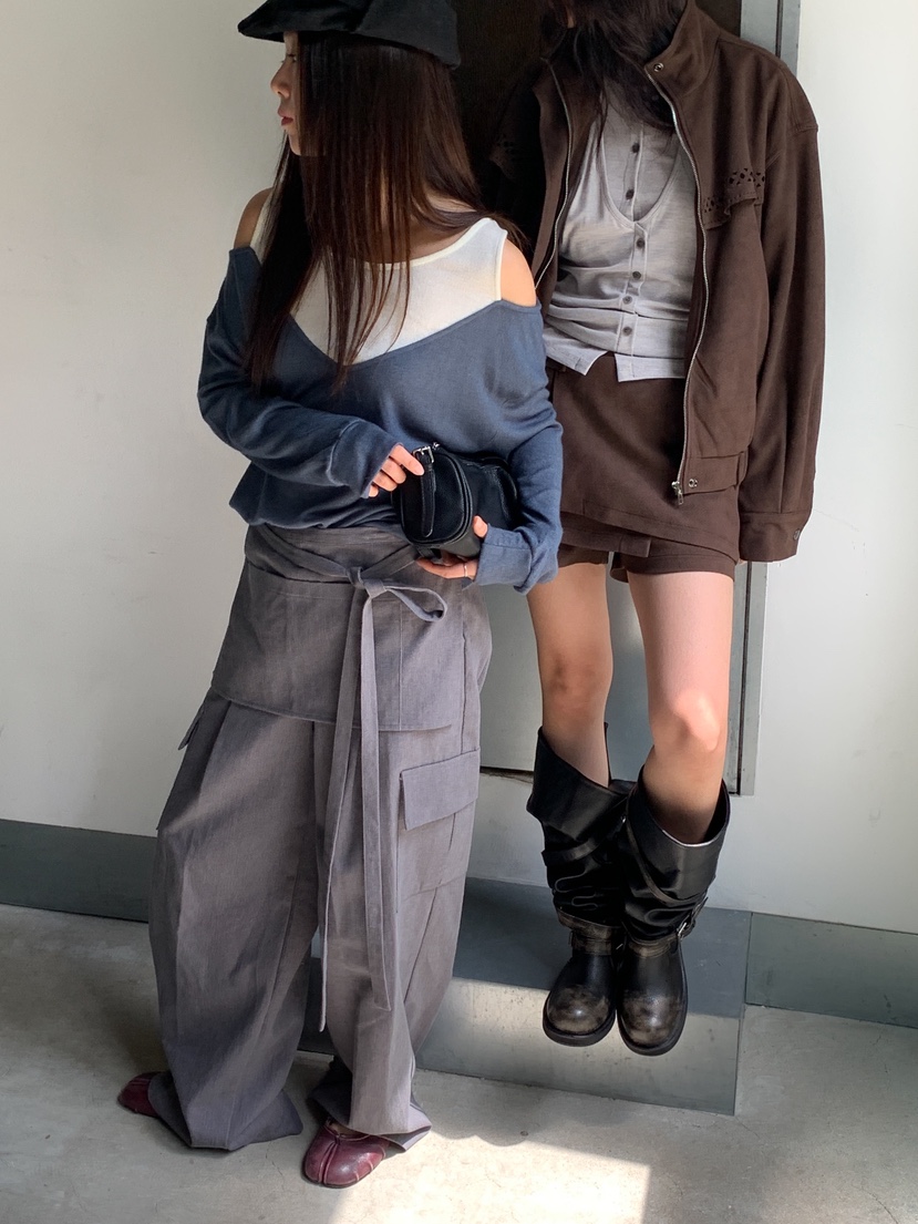 MURMUR東大門實拍女士新品人氣推薦真品時尚熱賣休閑裙褲MURMUR裙褲