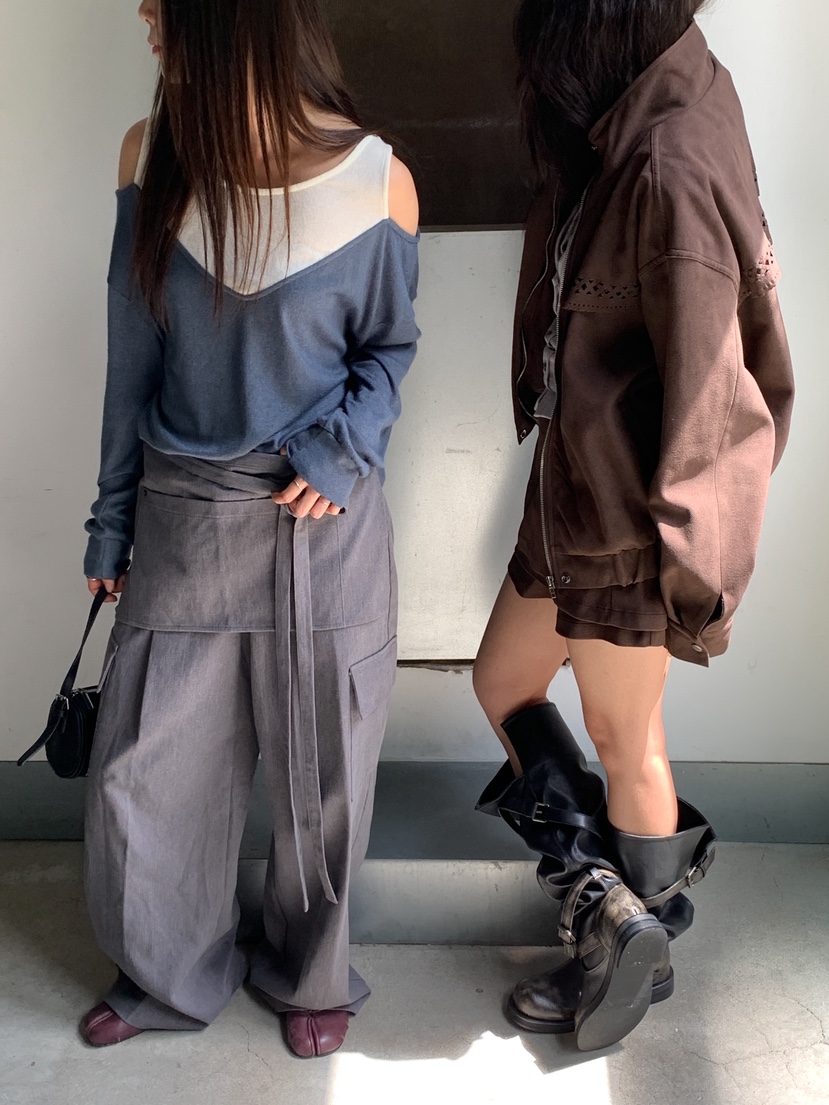 MURMUR東大門實拍女士新品人氣推薦真品時尚熱賣休閑裙褲MURMUR裙褲