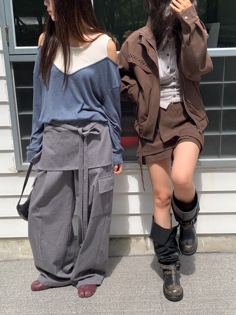 MURMUR東大門實拍女士新品人氣推薦真品時尚熱賣休閑裙褲MURMUR裙褲