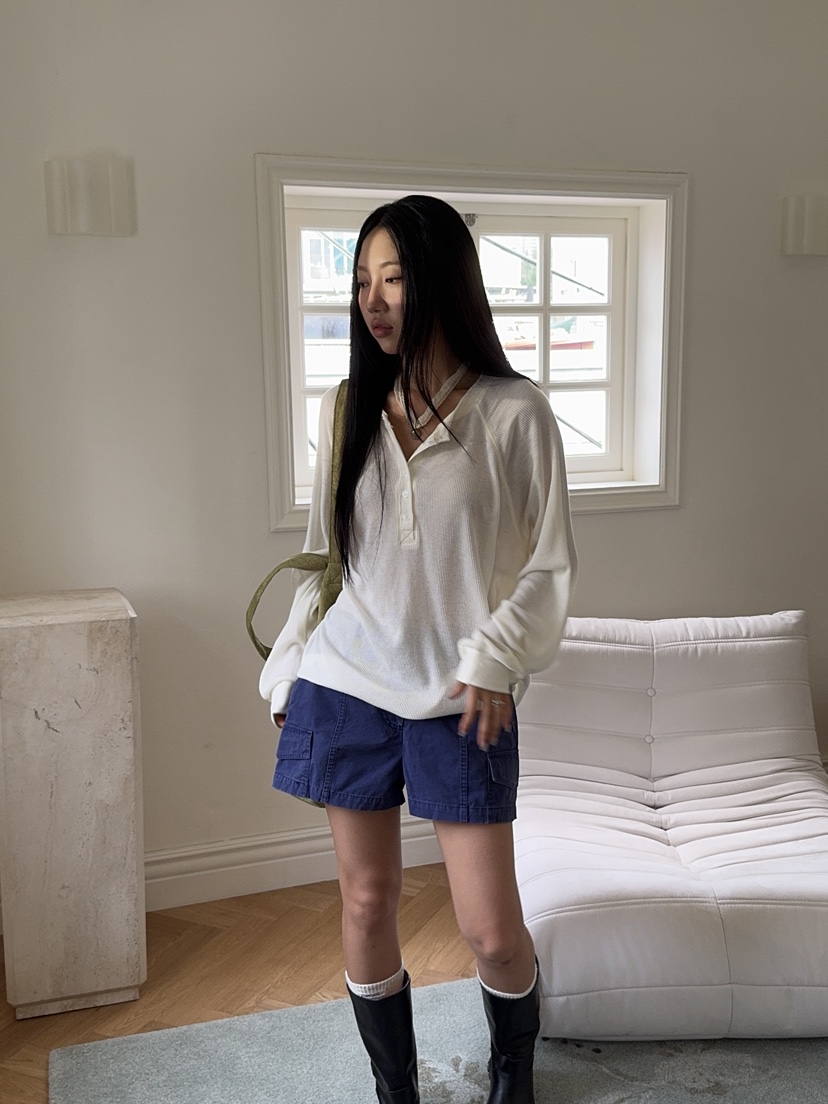 SUNDER MARKET韓國直郵女士新品休閑真品熱賣人氣推薦短褲SUNDER MARKET短褲