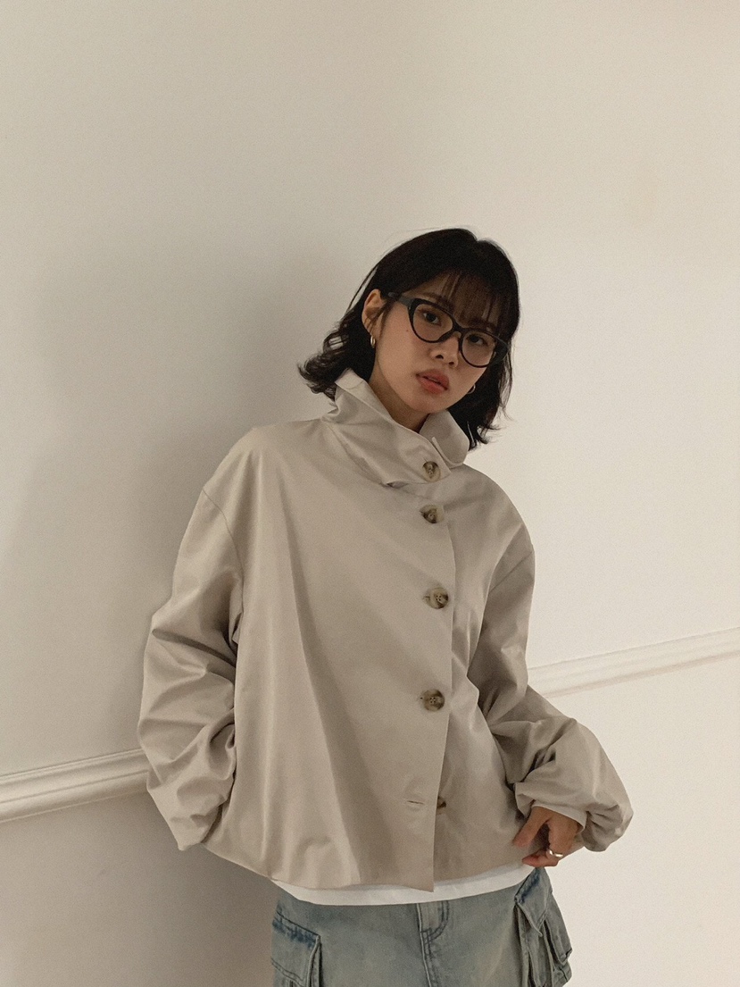 MOSMOS韓國代購女裝新品真品時尚休閑推薦人氣熱賣夾克MOSMOS夾克