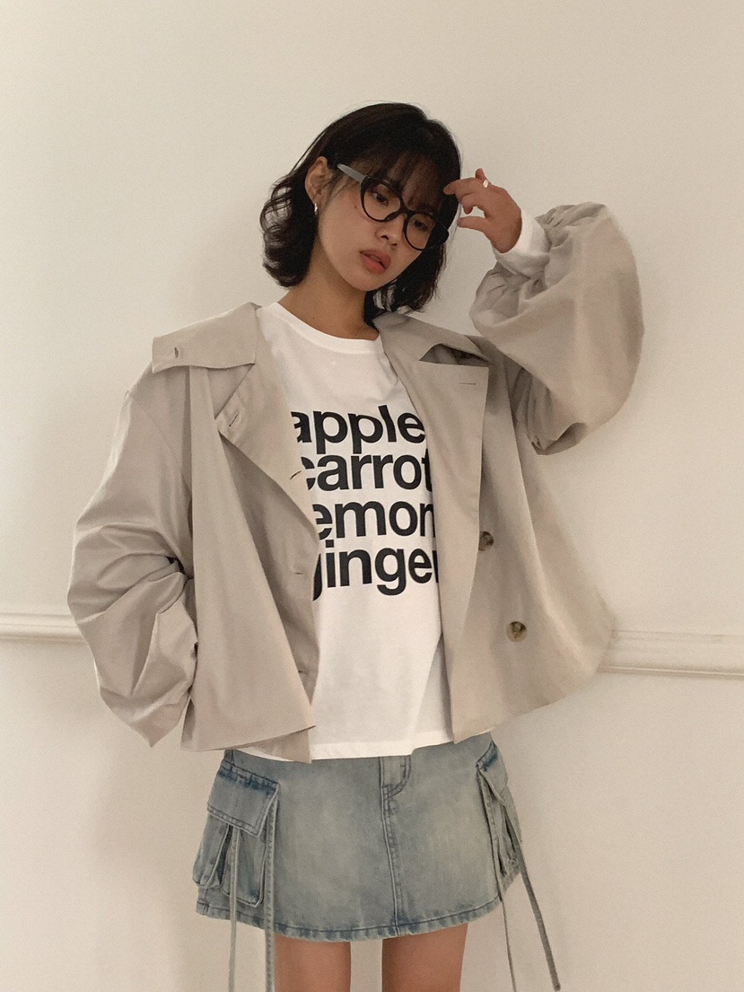 MOSMOS韓國代購女裝新品真品時尚休閑推薦人氣熱賣夾克MOSMOS夾克