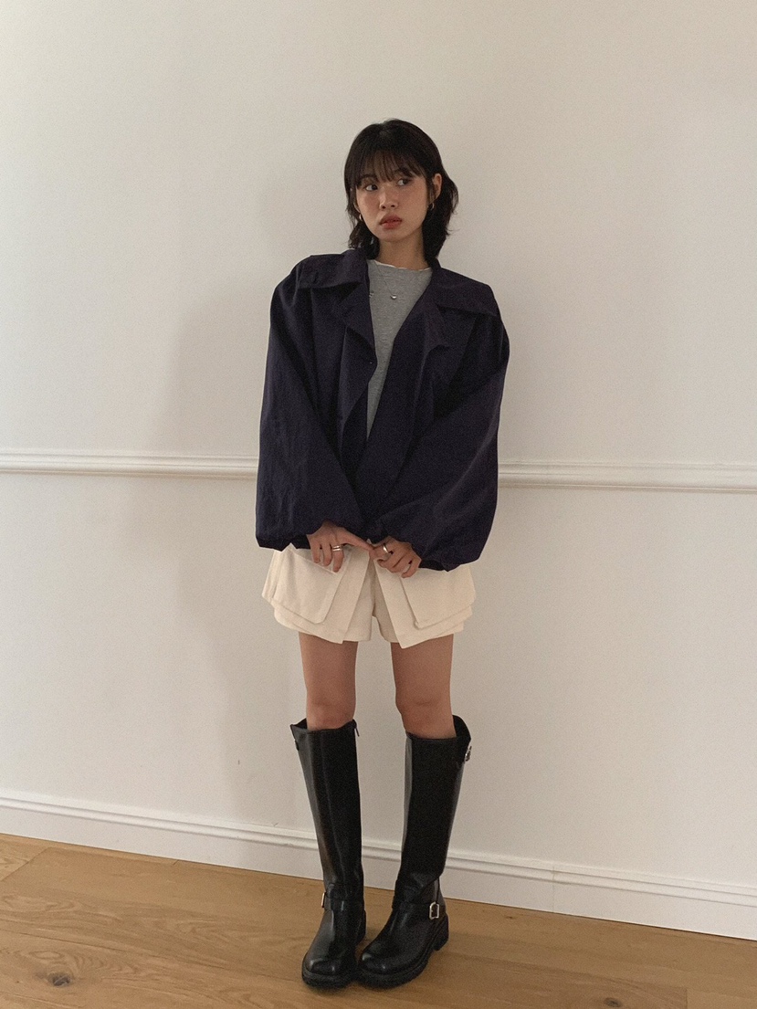 MOSMOS韓國代購女裝新品真品時尚休閑推薦人氣熱賣夾克MOSMOS夾克