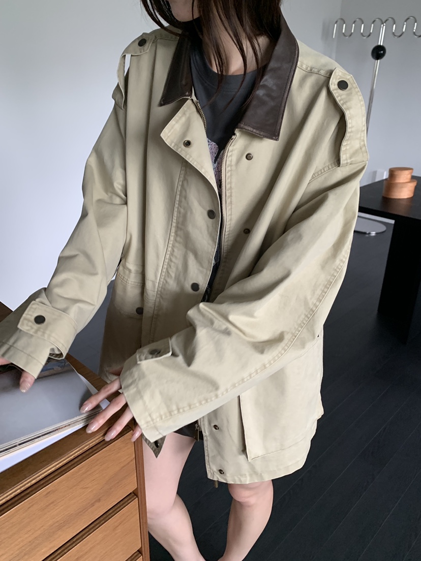 ATHEA韓國代購女士新款推薦時尚熱賣真品休閑人氣夾克ATHEA夾克圖色2
