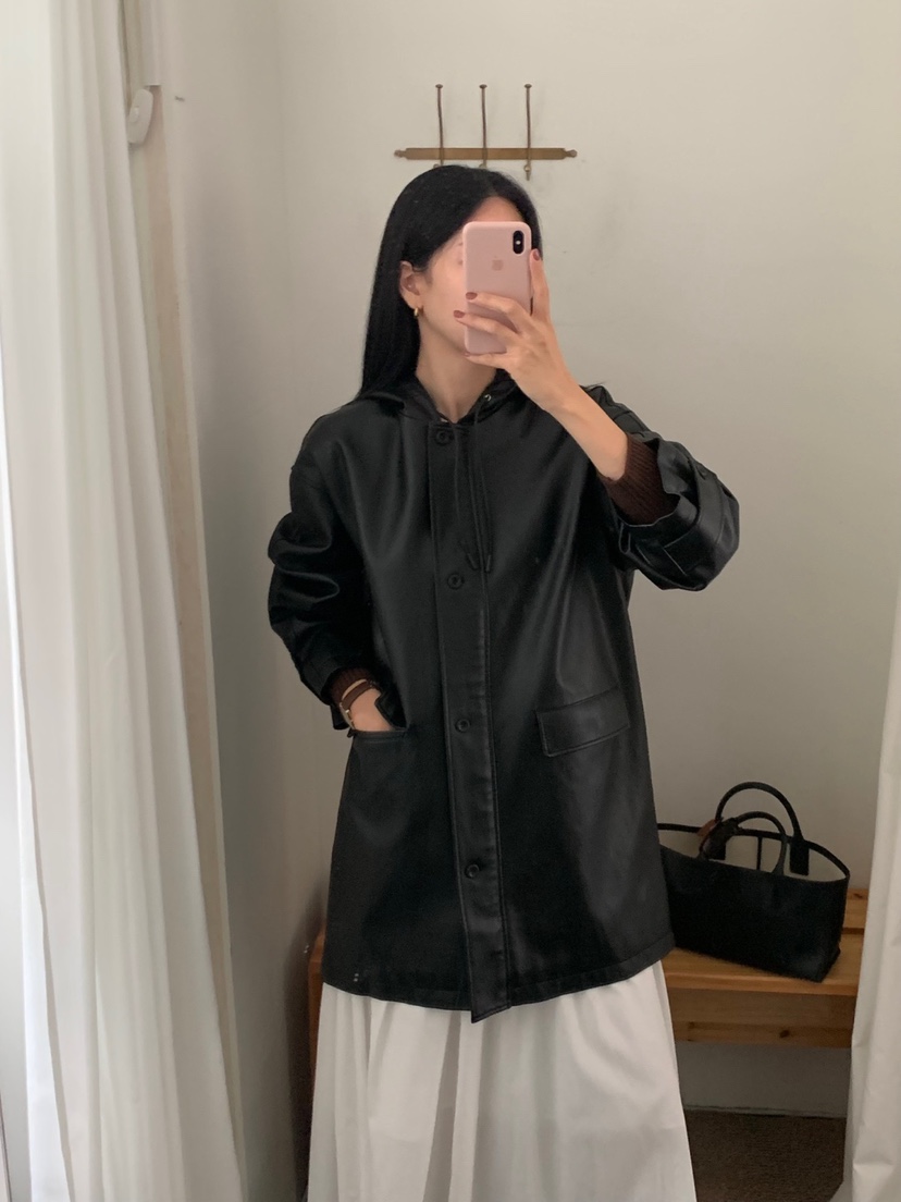 THE EYL韓國直郵女裝新款推薦休閑人氣時尚真品夾克連帽THE EYL夾克
