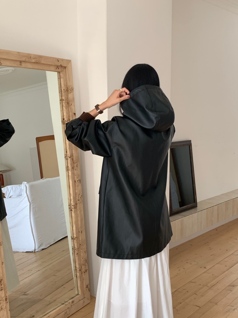 THE EYL韓國直郵女裝新款推薦休閑人氣時尚真品夾克連帽THE EYL夾克