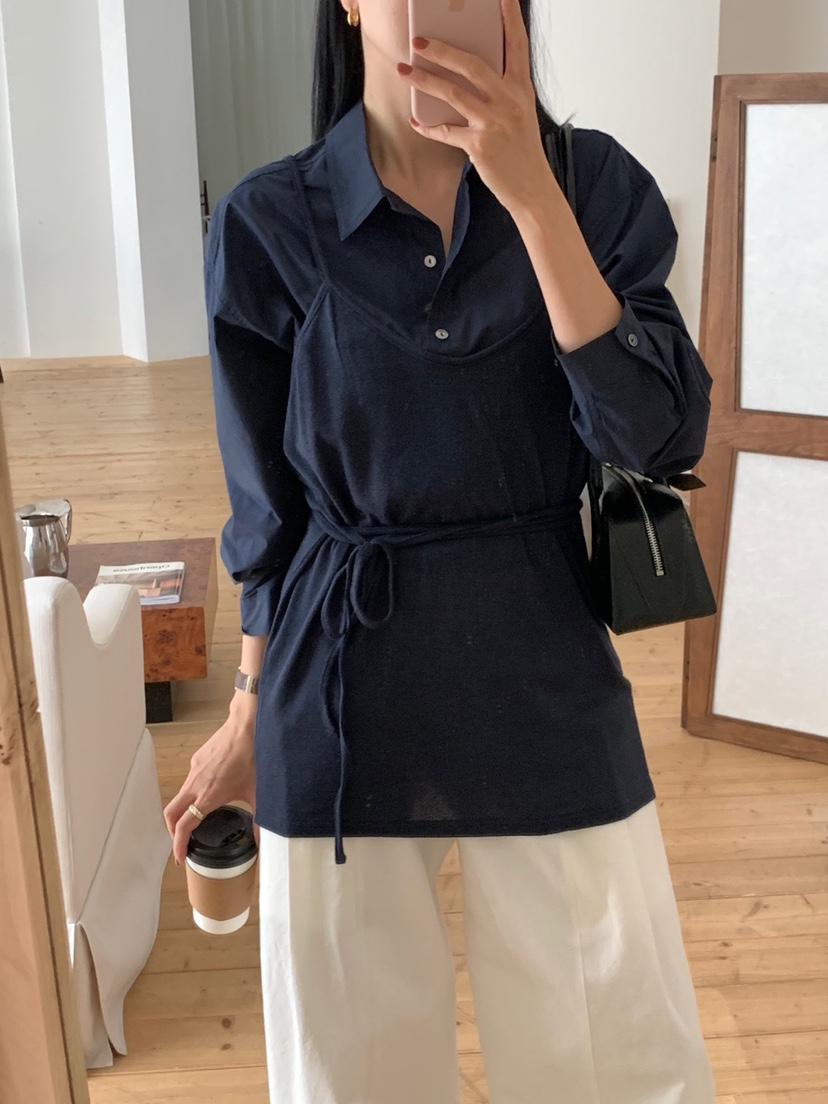 THE EYL東大門代購女士新款休閑推薦真品時尚熱賣吊帶背心THE EYL吊帶/背心
