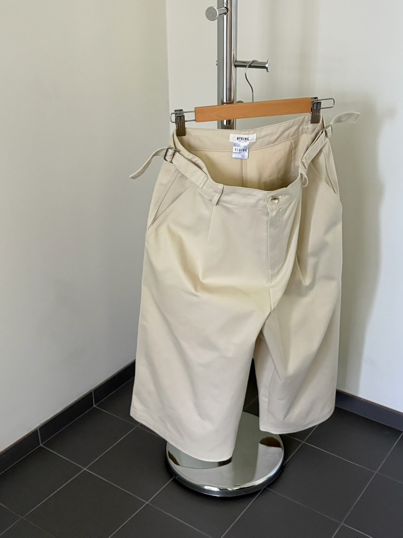 BYRING東大門代購女裝新品推薦人氣真品時尚熱賣休閑短褲BYRING短褲圖色2