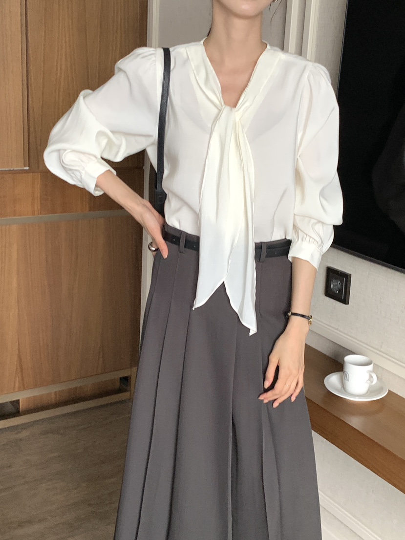 FRILL-T/DADA東大門實拍女裝新品推薦熱賣時尚襯衫蕾絲衫FRILL-T/DADA襯衫/蕾絲衫