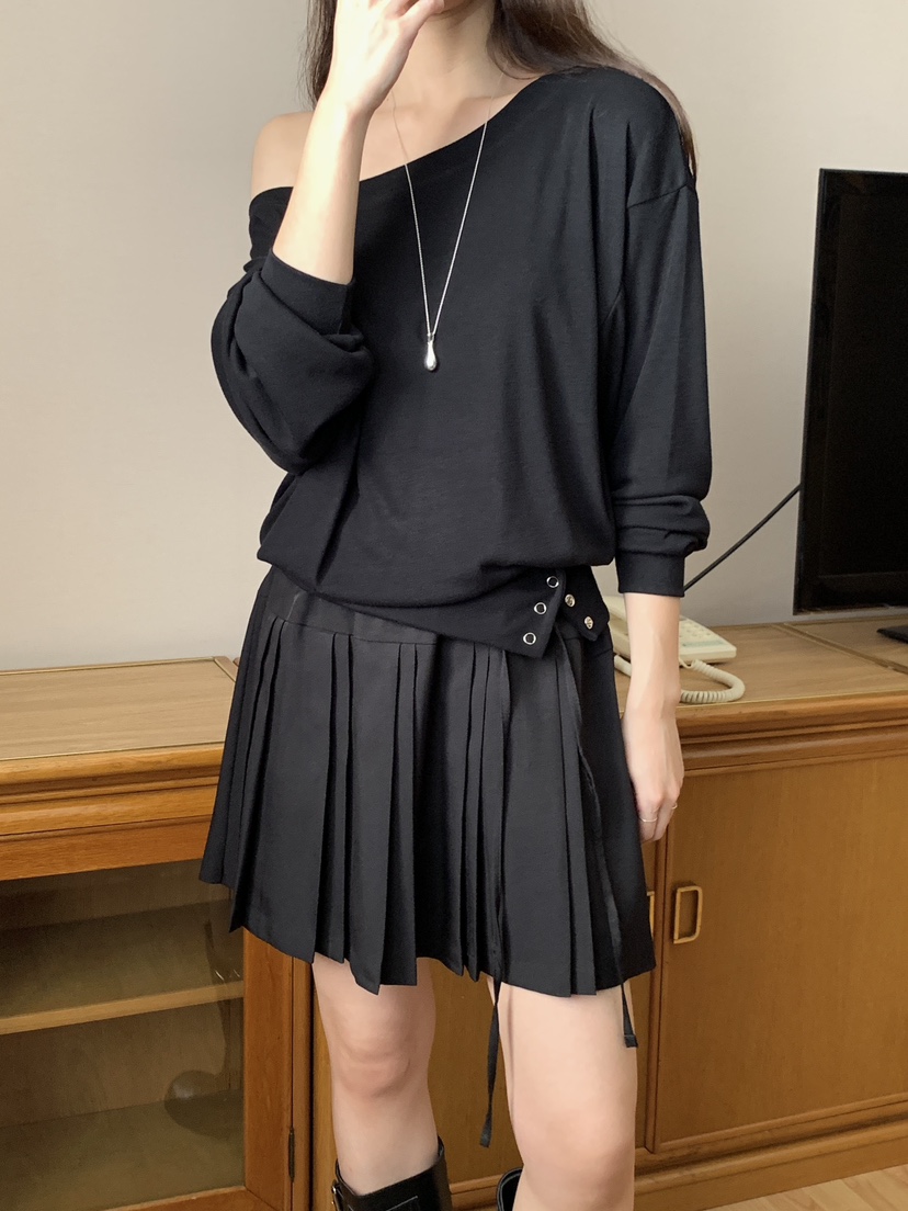 FRILL-T/DADA東大門實拍女士新品人氣推薦熱賣休閑衛衣FRILL-T/DADA衛衣
