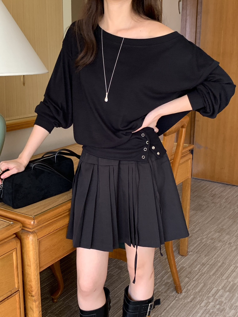 FRILL-T/DADA東大門實拍女士新品人氣推薦熱賣休閑衛衣FRILL-T/DADA衛衣圖色1