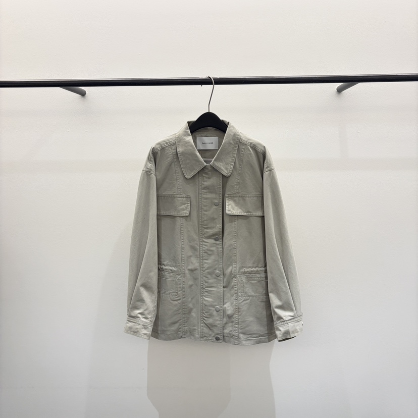 EARLY BIRD韓國代購女裝新品真品熱賣時尚人氣休閑夾克棉質EARLY BIRD夾克圖色1
