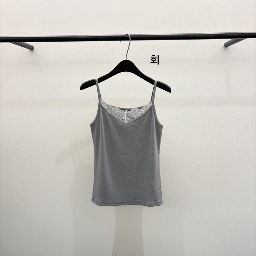EARLY BIRD東大門直郵女士新品休閑熱賣吊帶背心蕾絲無袖EARLY BIRD吊帶/背心圖色4灰色
