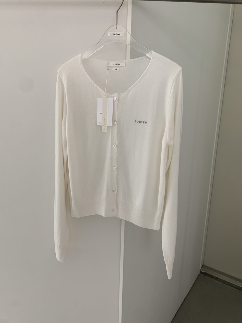 SHOP POSTER韓國直郵女裝新款推薦休閑真品時尚針織衫絲綢SHOP POSTER針織衫圖色1