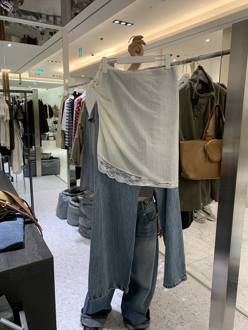 CEDARWOOD韓國代購女士新品推薦時尚熱賣半身裙中短裙緞面CEDARWOOD半身裙/中短裙