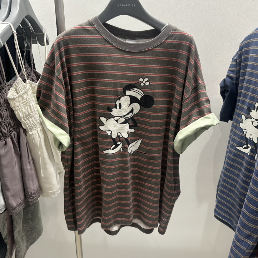 TARABY MOTION東大門代購女士新款人氣真品休閑時尚T恤復古TARABY MOTIONT恤圖色1