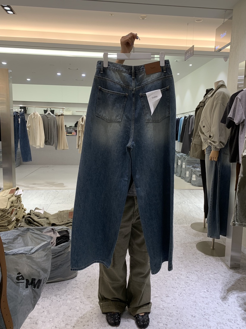 CEDARWOOD東大門直郵女士新品推薦時尚休閑熱賣真品牛仔褲CEDARWOOD牛仔褲