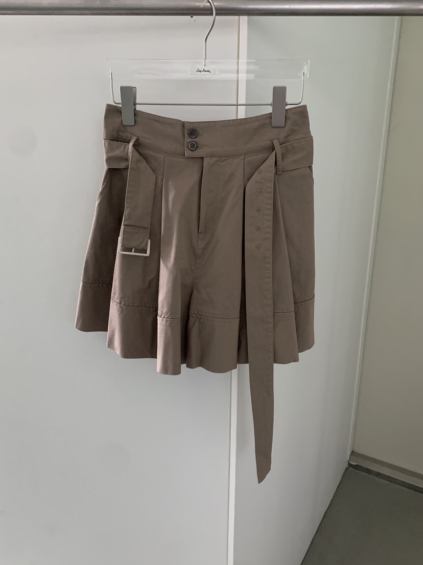 SHOP POSTER東大門直郵女士新品時尚真品休閑裙褲含腰帶SHOP POSTER裙褲圖色2