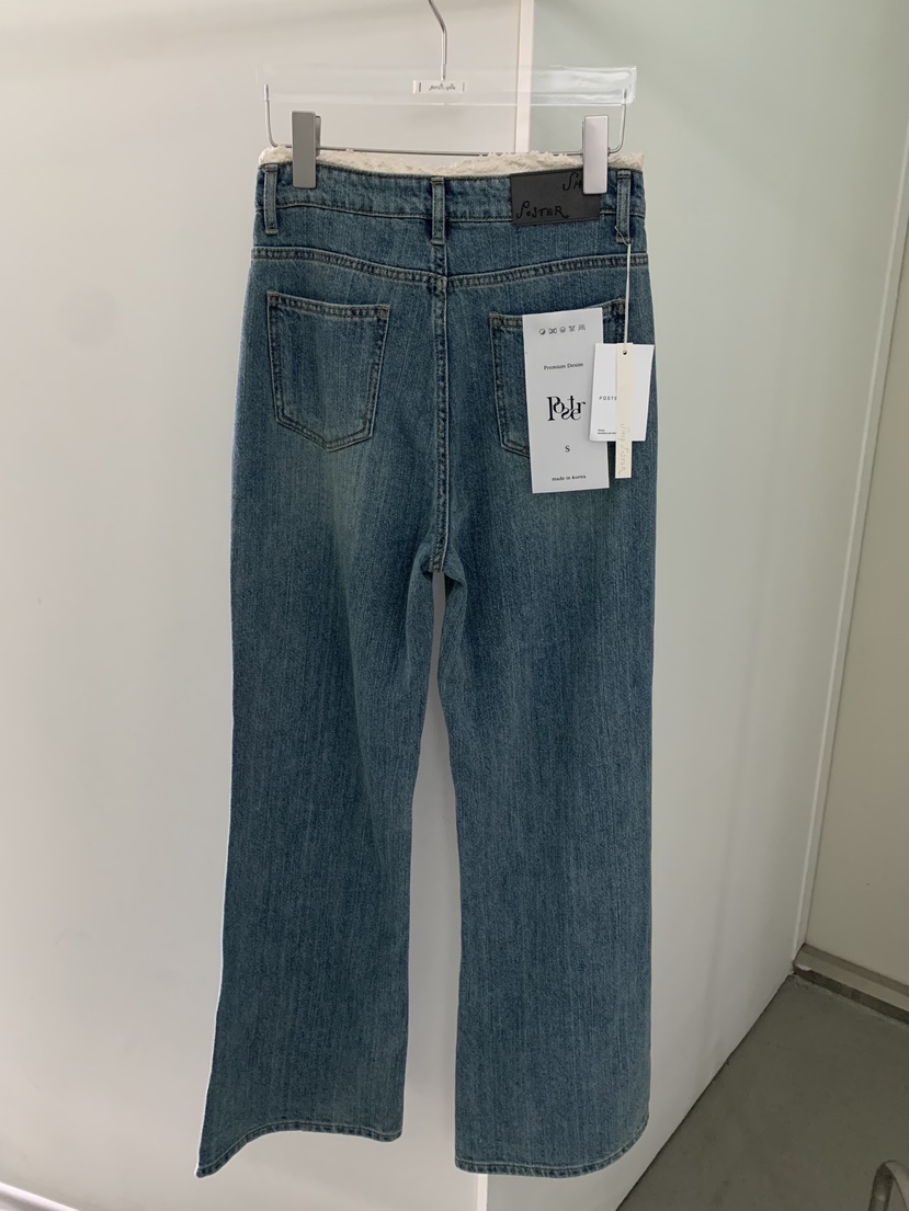 SHOP POSTER韓國直郵女士新品推薦真品休閑熱賣時尚牛仔褲SHOP POSTER牛仔褲