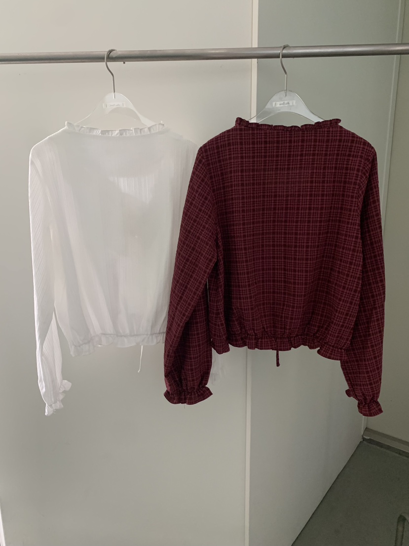 SHOP POSTER東大門直郵女士新品推薦時尚休閑襯衫蕾絲衫SHOP POSTER襯衫/蕾絲衫