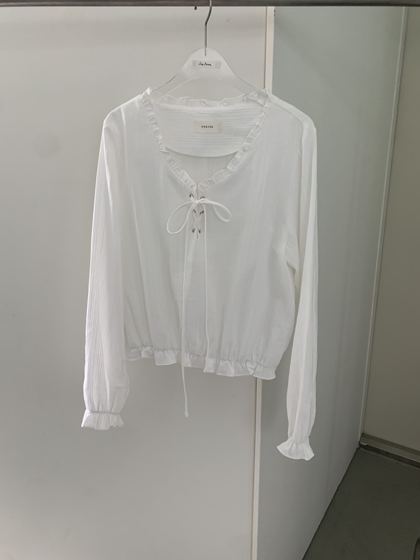 SHOP POSTER東大門直郵女士新品推薦時尚休閑襯衫蕾絲衫SHOP POSTER襯衫/蕾絲衫圖色1