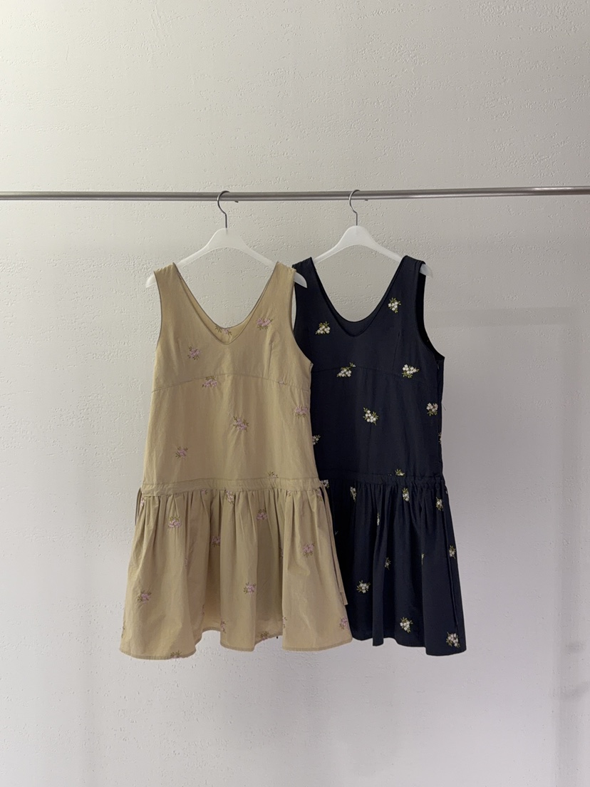 RIVER RAIN東大門代購女士新品時尚推薦休閑連衣裙OPS刺繡RIVER RAIN連衣裙