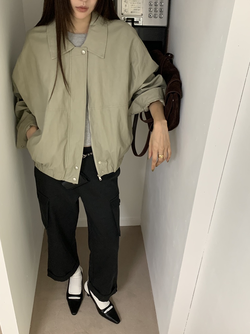 RIVER RAIN韓國代購女士新款真品熱賣時尚休閑人氣夾克皮革RIVER RAIN夾克