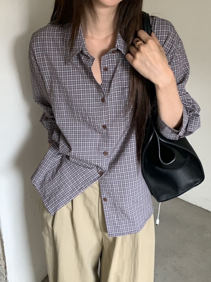 RIVER RAIN韓國直郵女士新款真品休閑推薦人氣襯衫蕾絲衫RIVER RAIN襯衫/蕾絲衫
