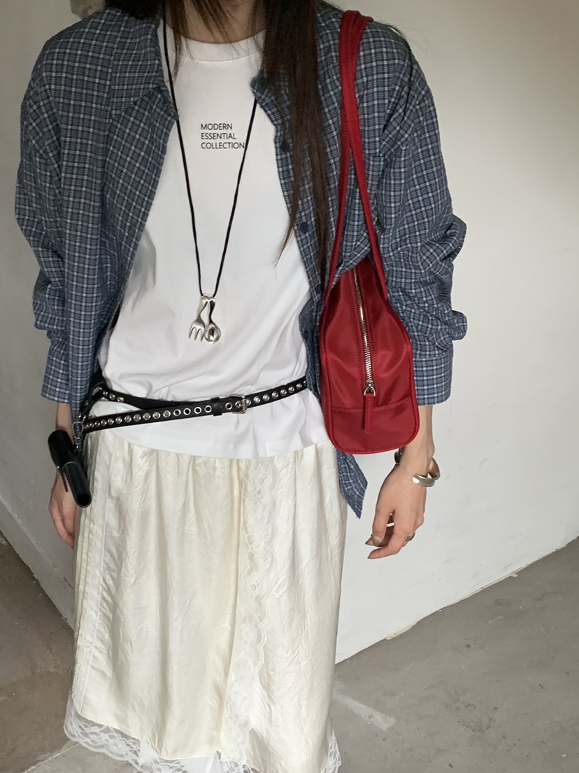 RIVER RAIN韓國直郵女士新款真品休閑推薦人氣襯衫蕾絲衫RIVER RAIN襯衫/蕾絲衫