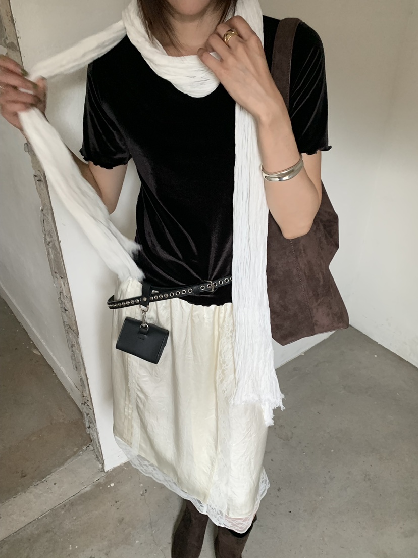 RIVER RAIN韓國代購女裝新款推薦熱賣真品時尚T恤天鵝絨RIVER RAINT恤