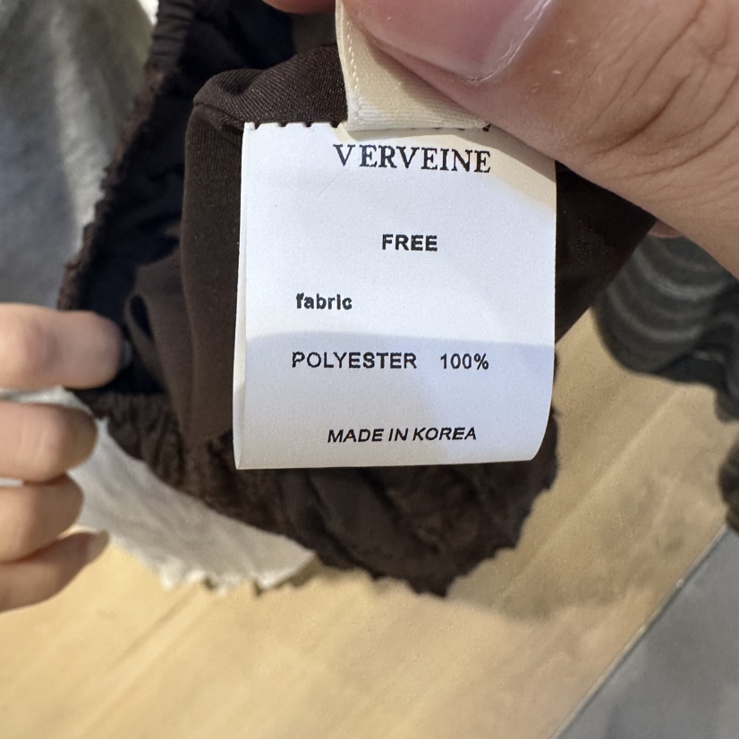 VERVEINE韓國直郵女士新品時尚真品熱賣人氣推薦長裙褶皺VERVEINE長裙
