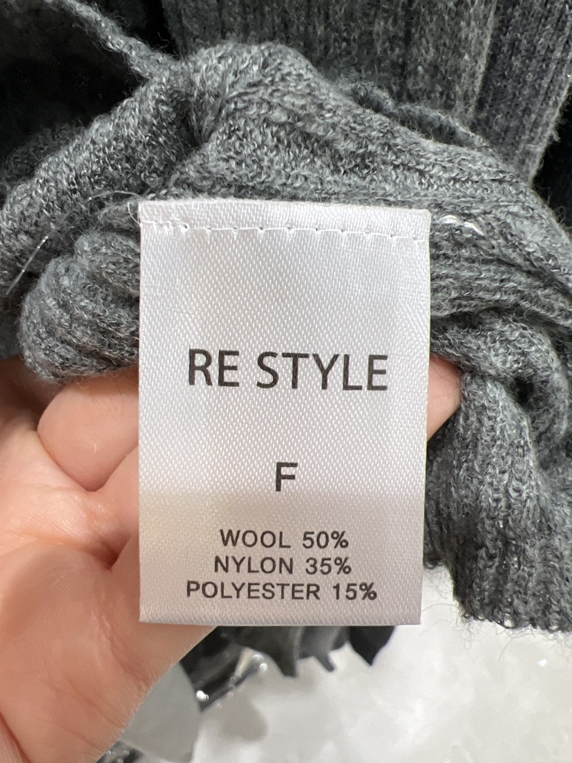 RE STYLE-Q韓國代購女裝新品熱賣時尚人氣休閑真品開衫RE STYLE開衫