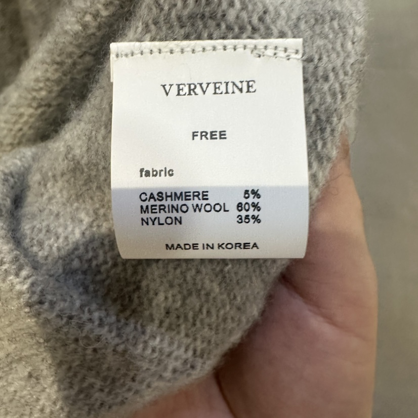 VERVEINE韓國直郵女裝新款時尚推薦熱賣針織衫V領羊絨深VVERVEINE針織衫