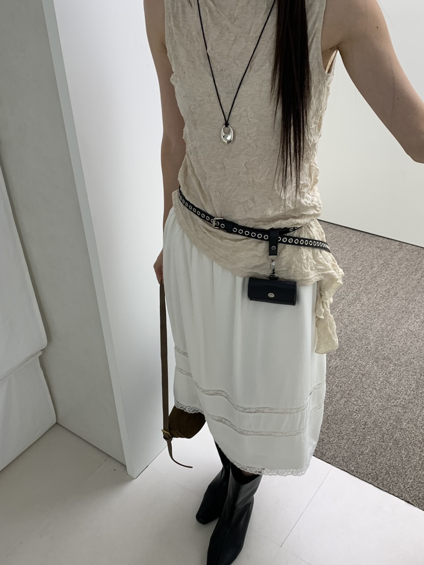 RIVER RAIN韓國直郵女裝新款推薦休閑時尚熱賣半身裙中短裙RIVER RAIN半身裙/中短裙