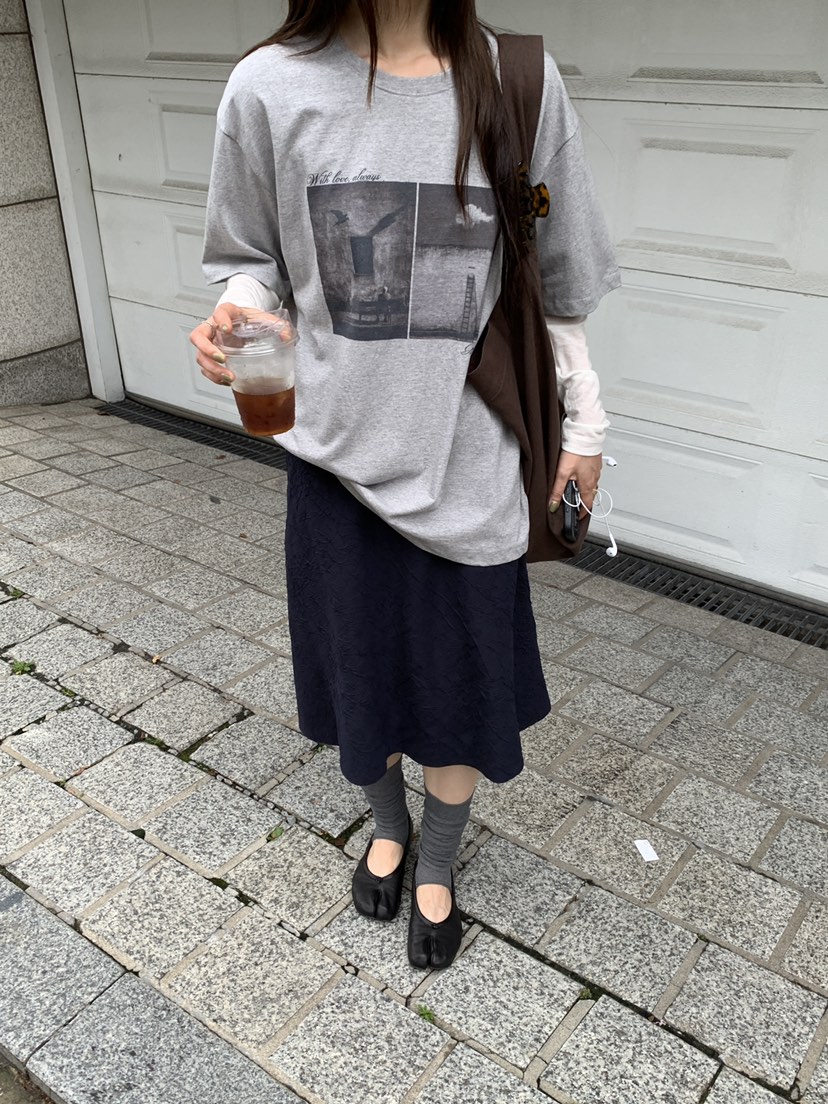 B_GARDER韓國代購女士新品人氣休閑時尚半身裙中短裙褶皺B.GARDER半身裙/中短裙
