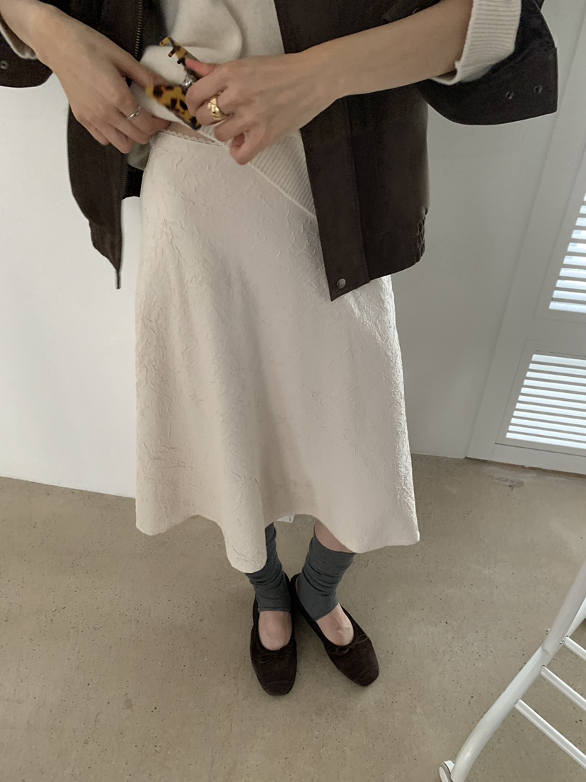 B_GARDER韓國代購女士新品人氣休閑時尚半身裙中短裙褶皺B.GARDER半身裙/中短裙
