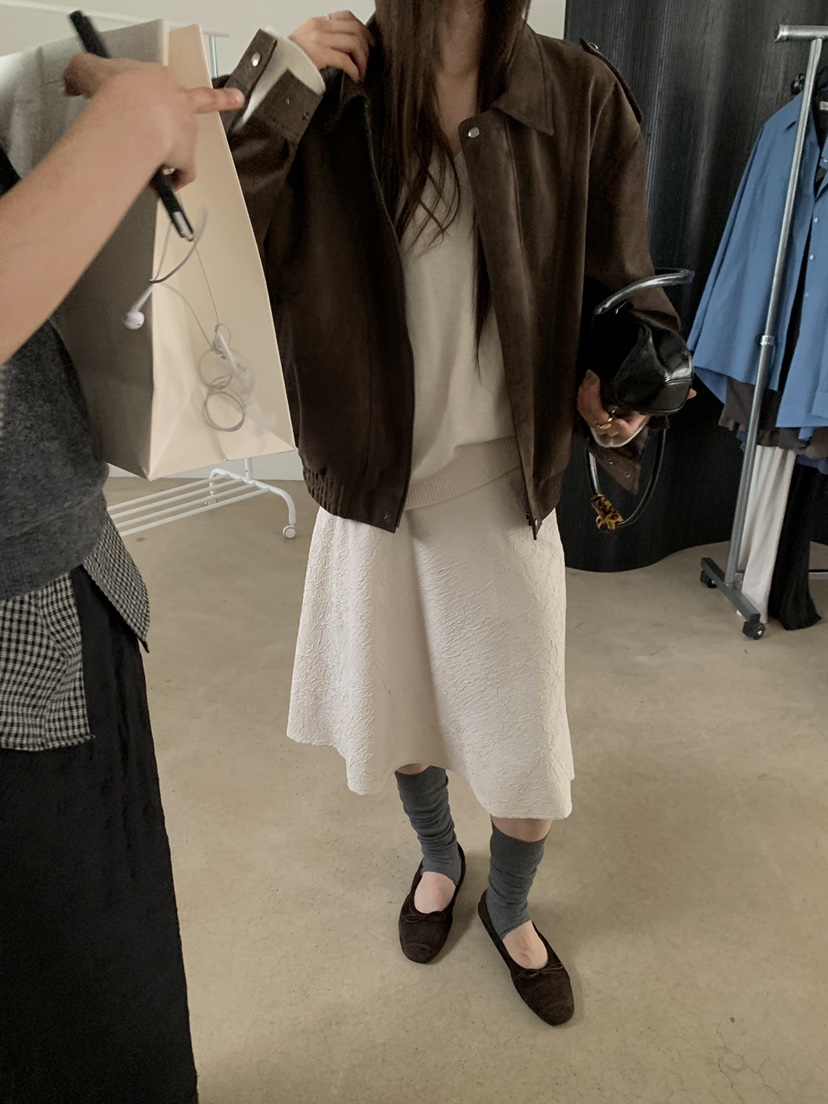 B_GARDER韓國代購女士新品人氣休閑時尚半身裙中短裙褶皺B.GARDER半身裙/中短裙