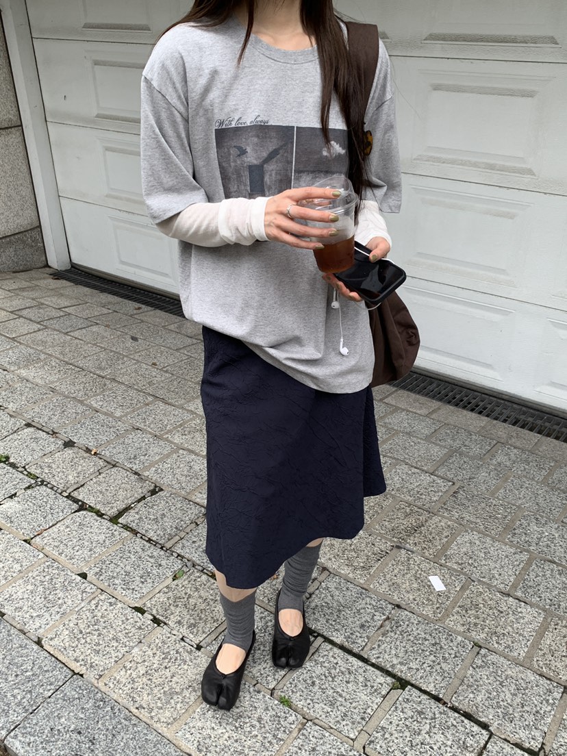 B_GARDER韓國代購女士新品人氣休閑時尚半身裙中短裙褶皺B.GARDER半身裙/中短裙圖色2