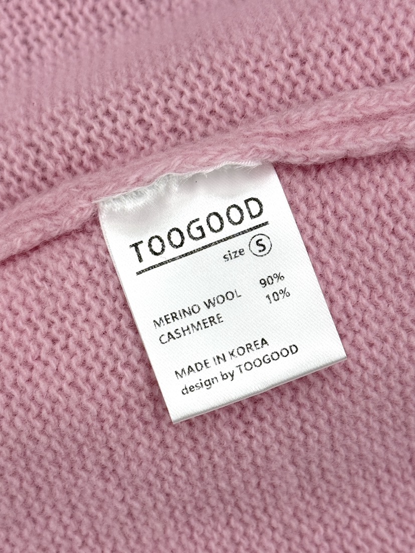 TOOGOOD韓國代購女士新品時尚推薦人氣真品休閑開衫羊絨開衫TOOGOOD開衫