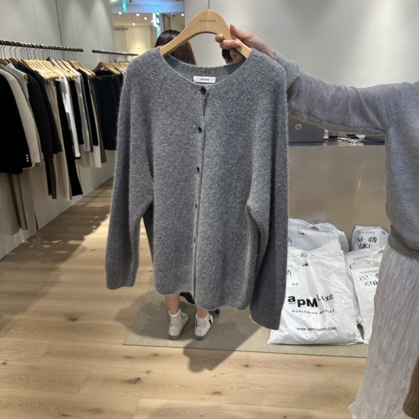 VERVEINE韓國代購女裝新品休閑時尚人氣推薦熱賣針織衫開衫VERVEINE針織衫圖色2