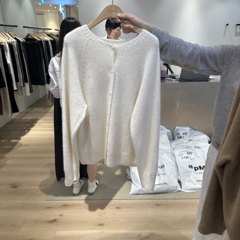 VERVEINE韓國代購女裝新品休閑時尚人氣推薦熱賣針織衫開衫VERVEINE針織衫圖色3