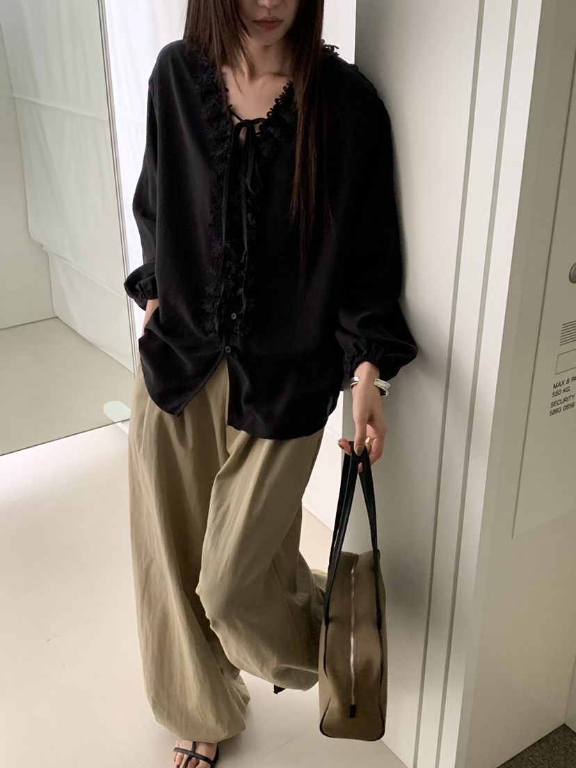 RIVER RAIN東大門代購女士新品推薦人氣熱賣休閑襯衫蕾絲衫RIVER RAIN襯衫/蕾絲衫